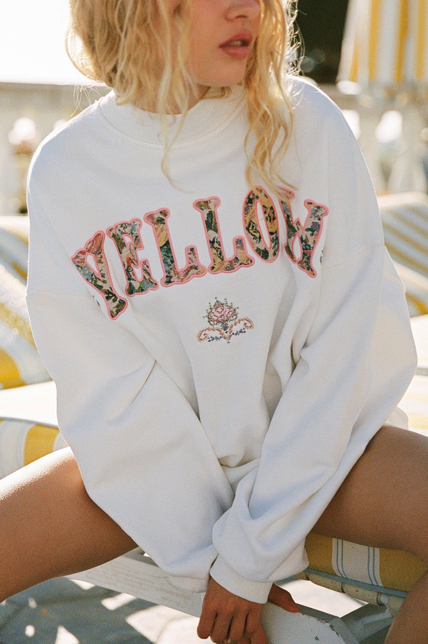 Cross Stitch Mockneck