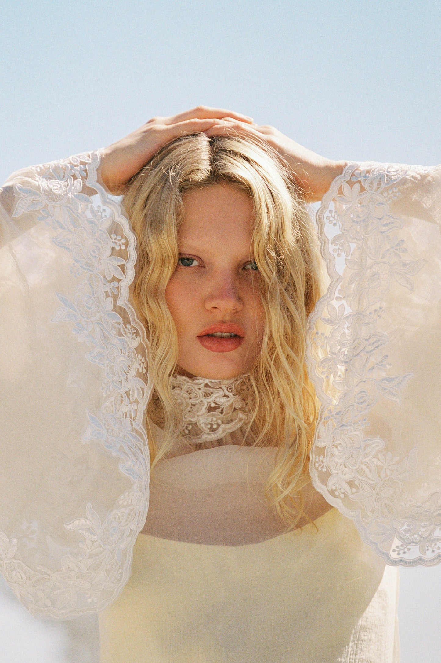 Liz Organza Dress — Pastel Yellow