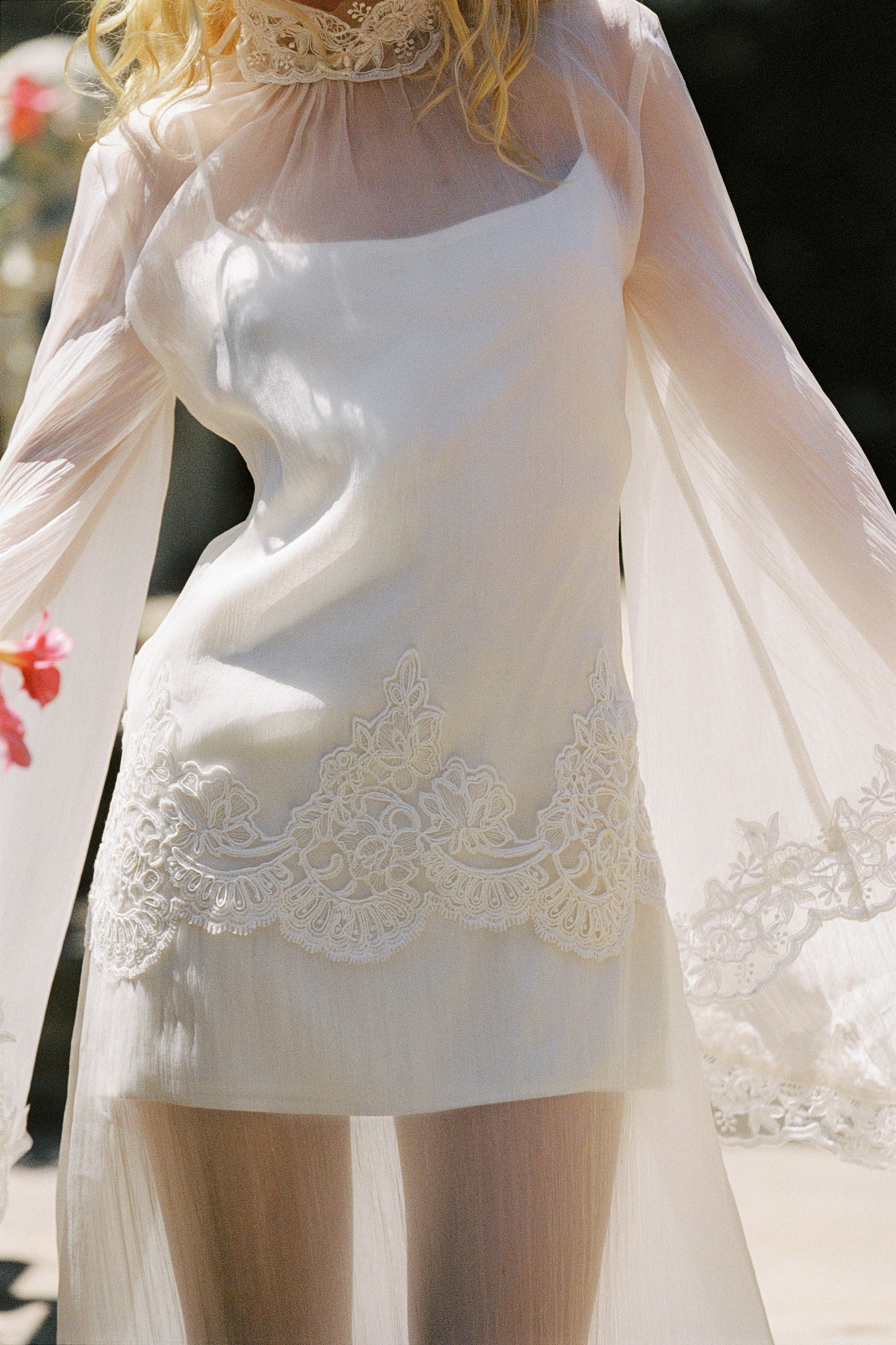 Liz Organza Dress — Ivory