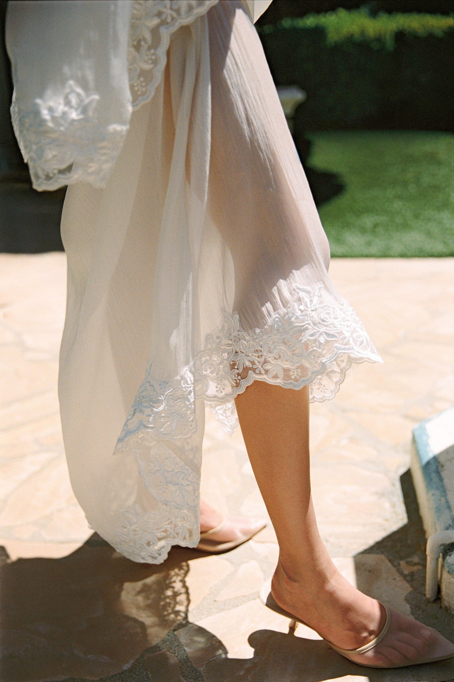 Liz Organza Dress — Ivory