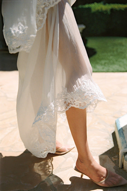 Liz Organza Dress — Ivory