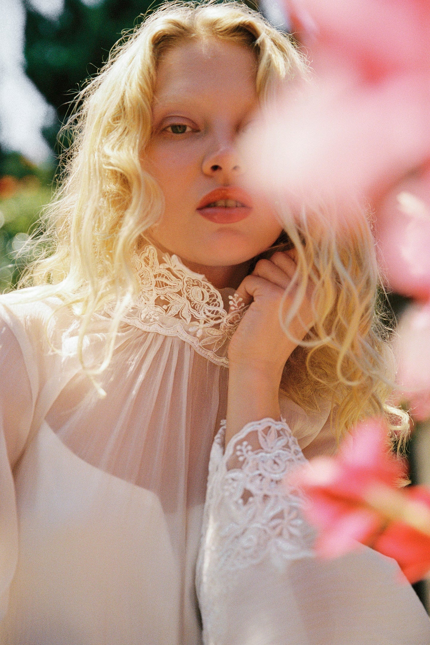 Liz Organza Dress — Ivory