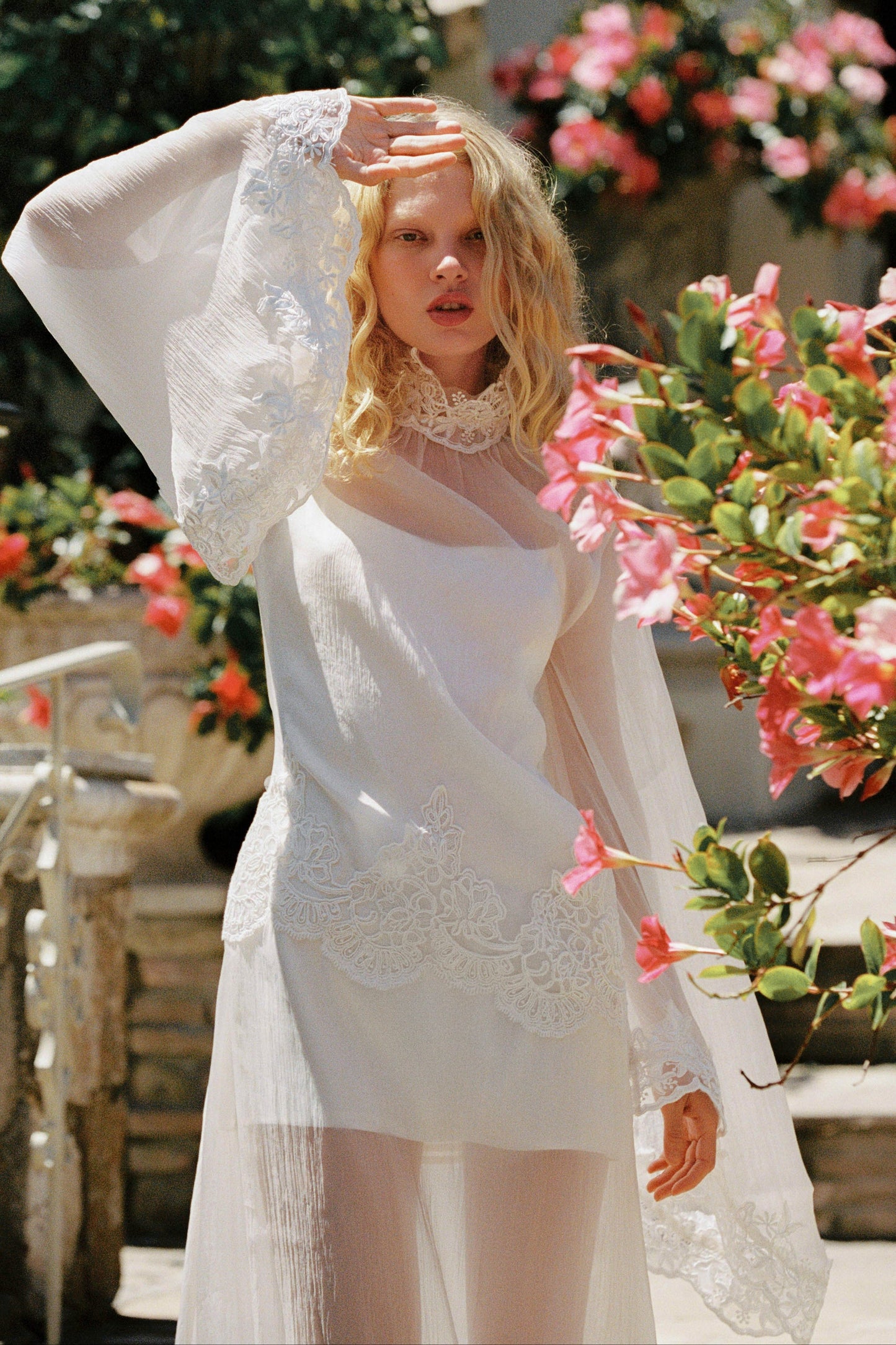 Liz Organza Dress — Ivory