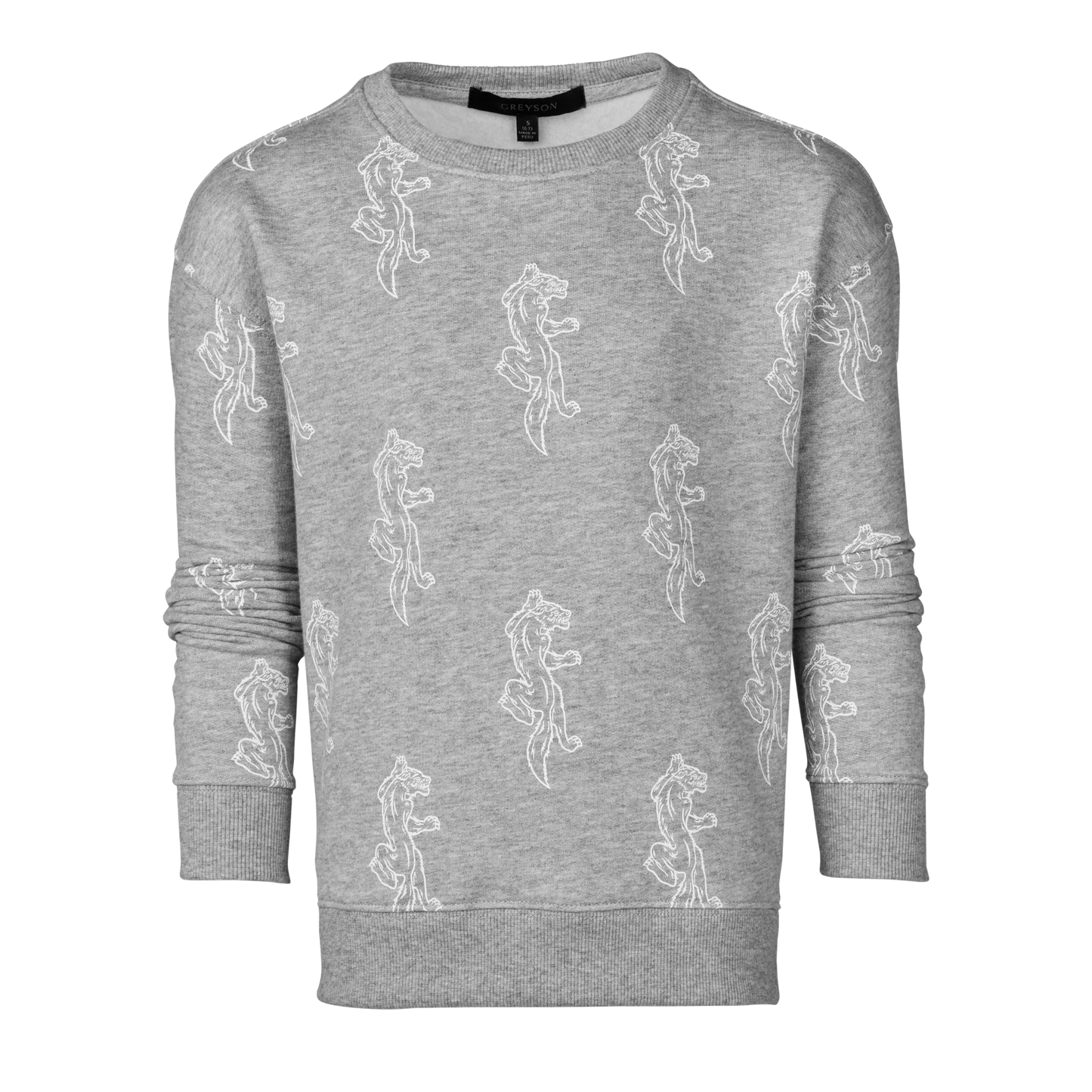 Youth Climbing Wolf Crewneck Sweatshirt