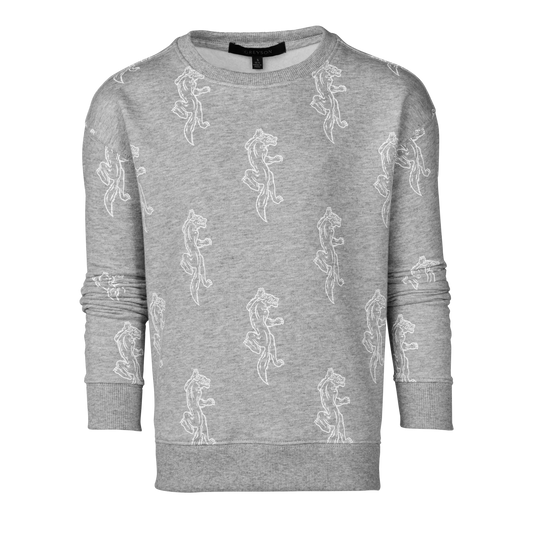 Youth Climbing Wolf Crewneck Sweatshirt