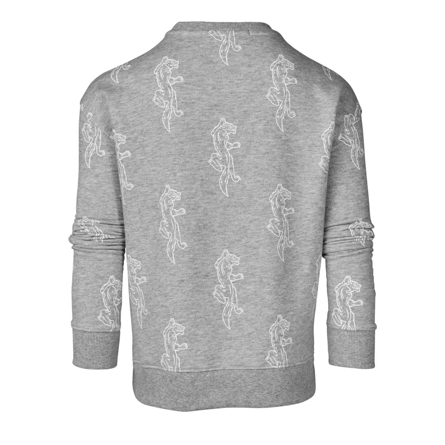 Youth Climbing Wolf Crewneck Sweatshirt