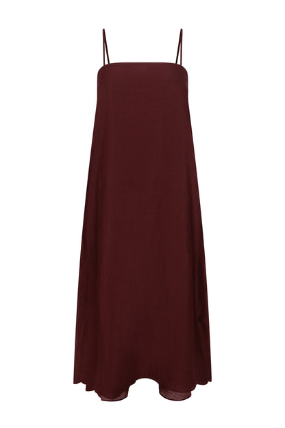 Zozo Dress In Chocolate