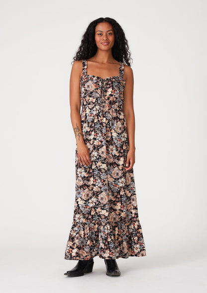 Dreamstate Lace-Up Maxi Dress
