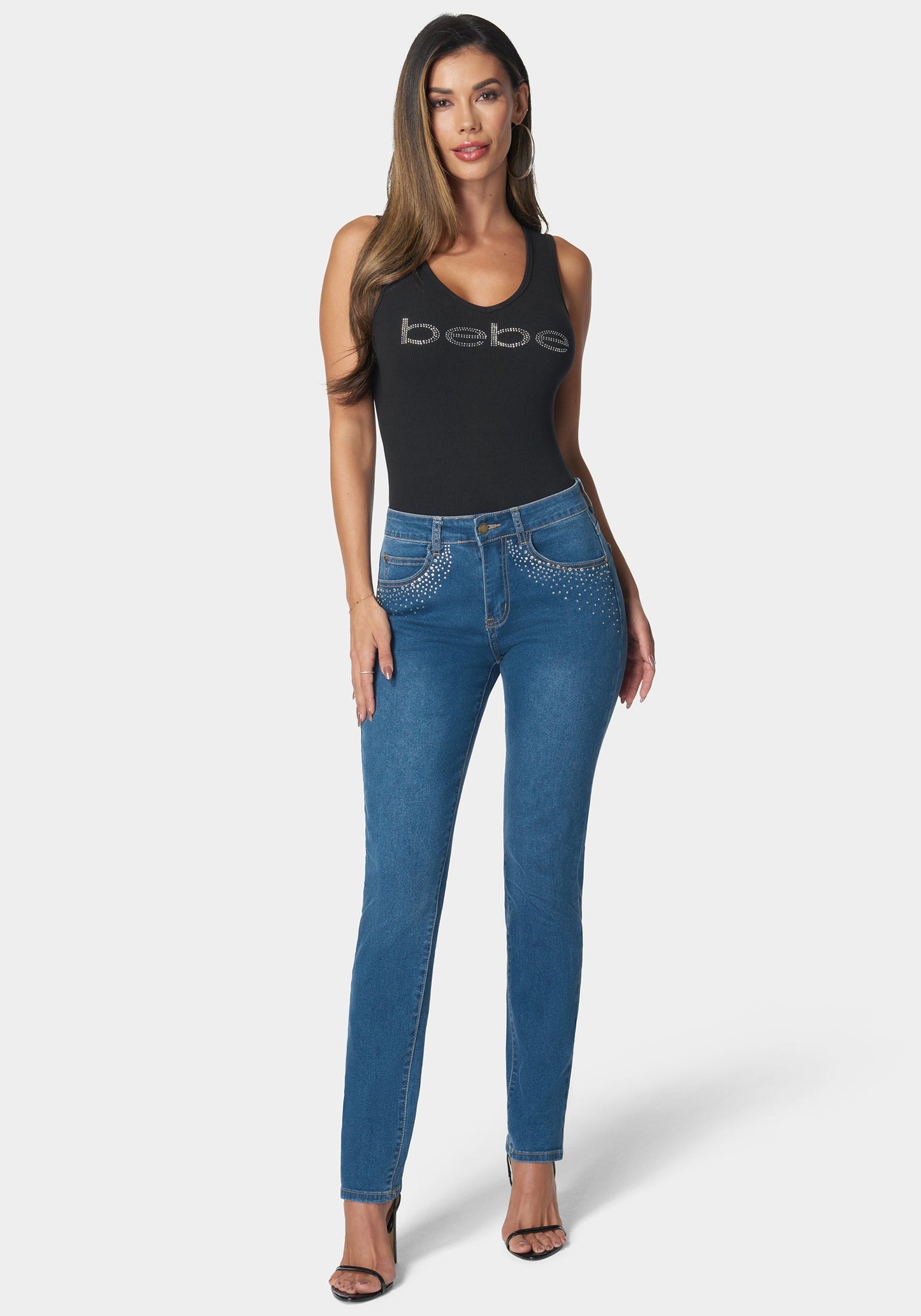 The Mom Jean with Embellishment
