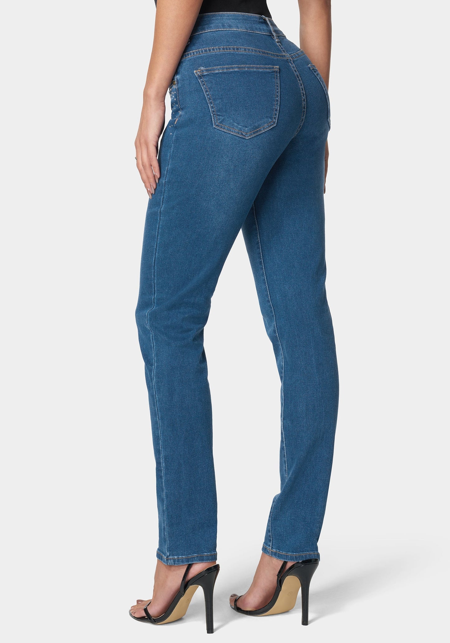 The Mom Jean with Embellishment