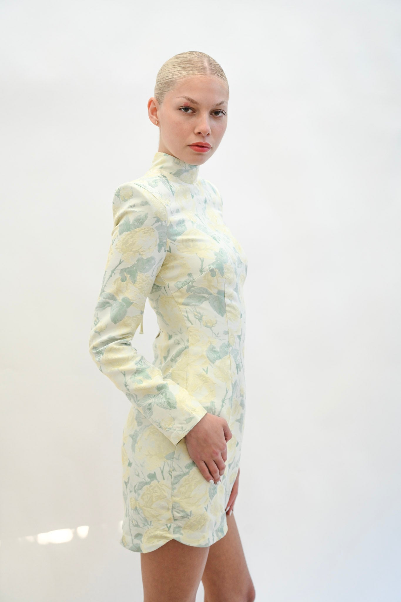 Sterling Dress — Sage Floral