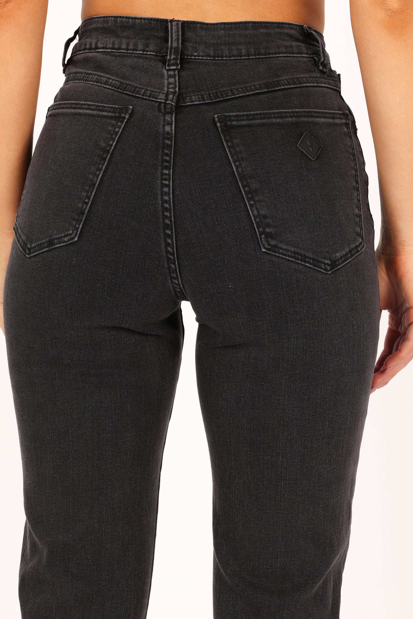 Abrand 94 High Slim Jeans - 90210 Washed Black