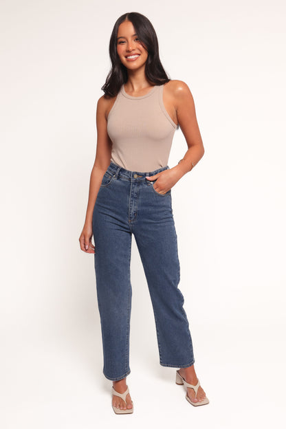 Abrand Venice Straight Jeans - Bella