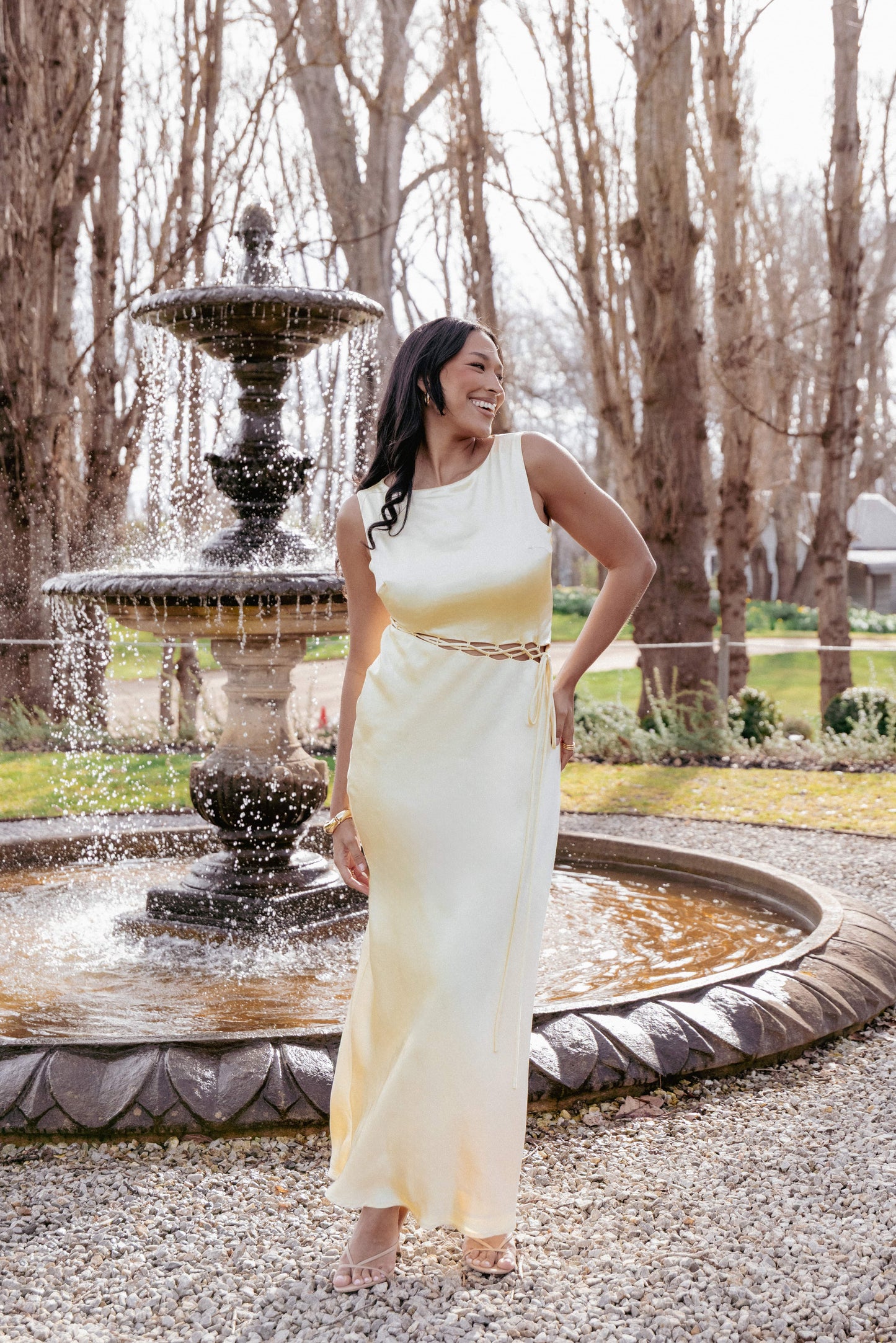 Adalia Maxi Dress - Butter Yellow