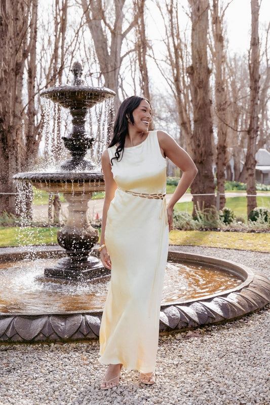 Adalia Maxi Dress - Butter Yellow