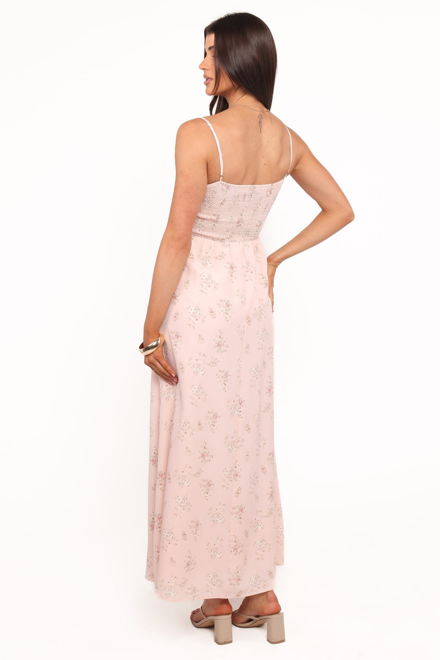 Alouette Maxi Dress - Pink Floral