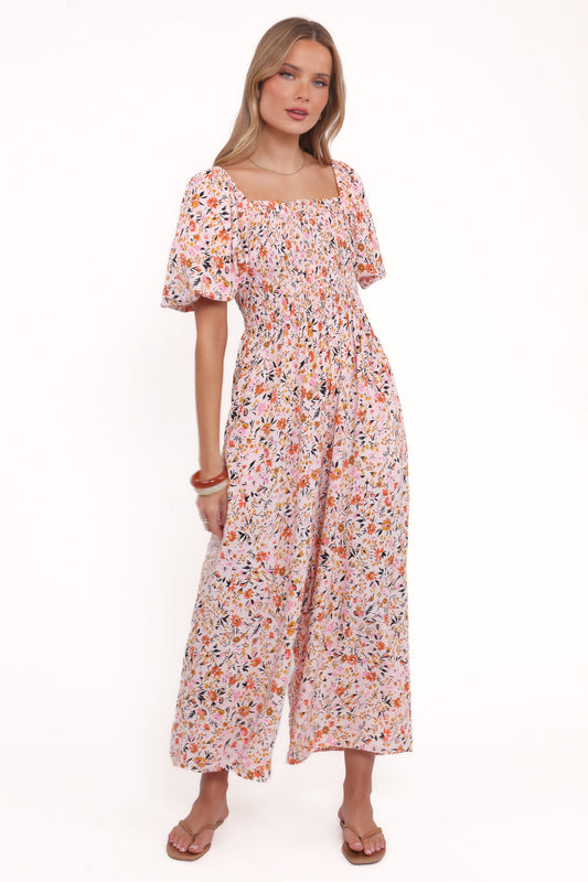 Bethany Jumpsuit - Pink