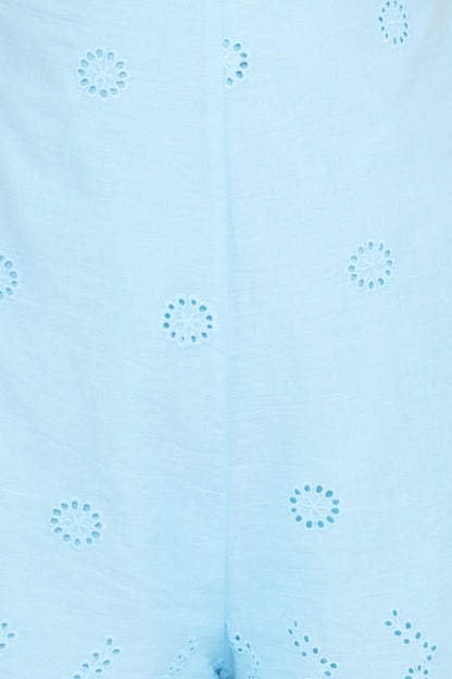 Cleo Playsuit - Aqua
