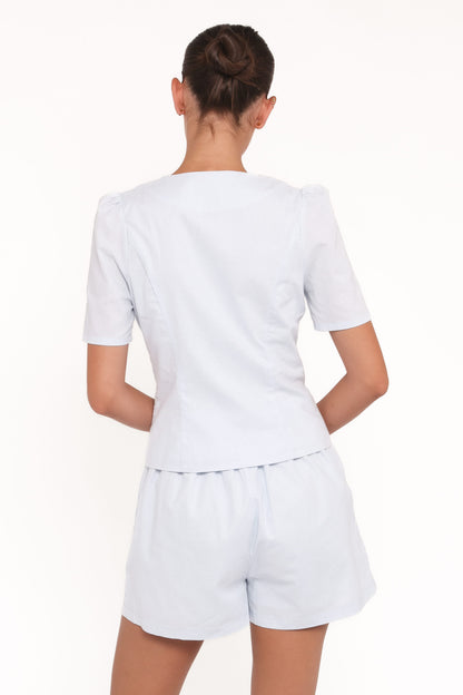 Bentley Short Set - Pale Blue