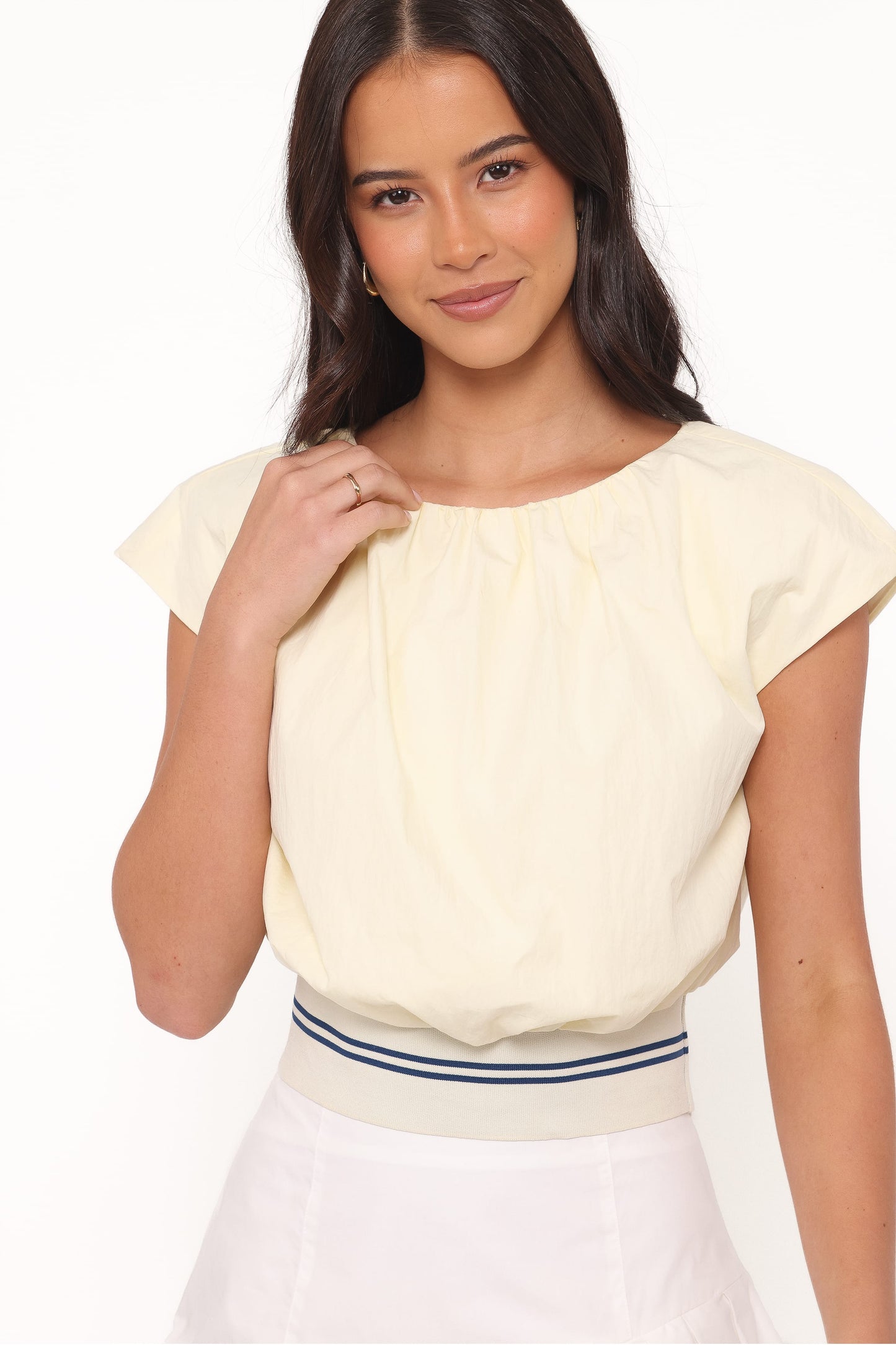 Adam Top - Pale Yellow