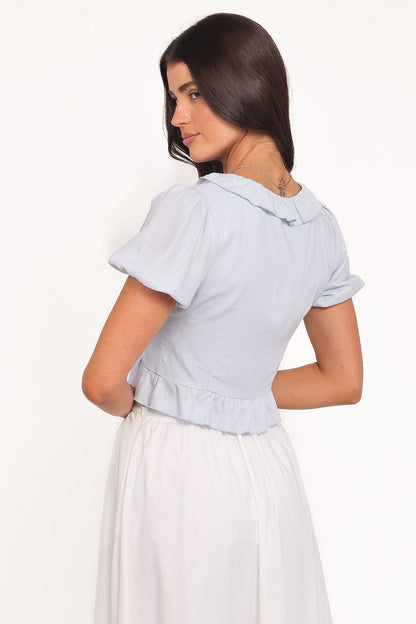Andra Top - Light Blue