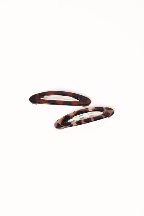 Blakely Hairclip Set - Tort
