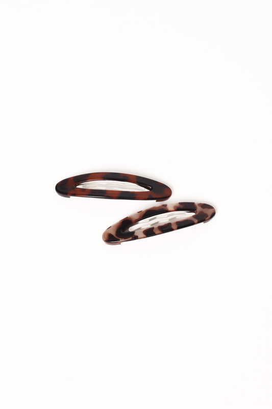 Blakely Hairclip Set - Tort