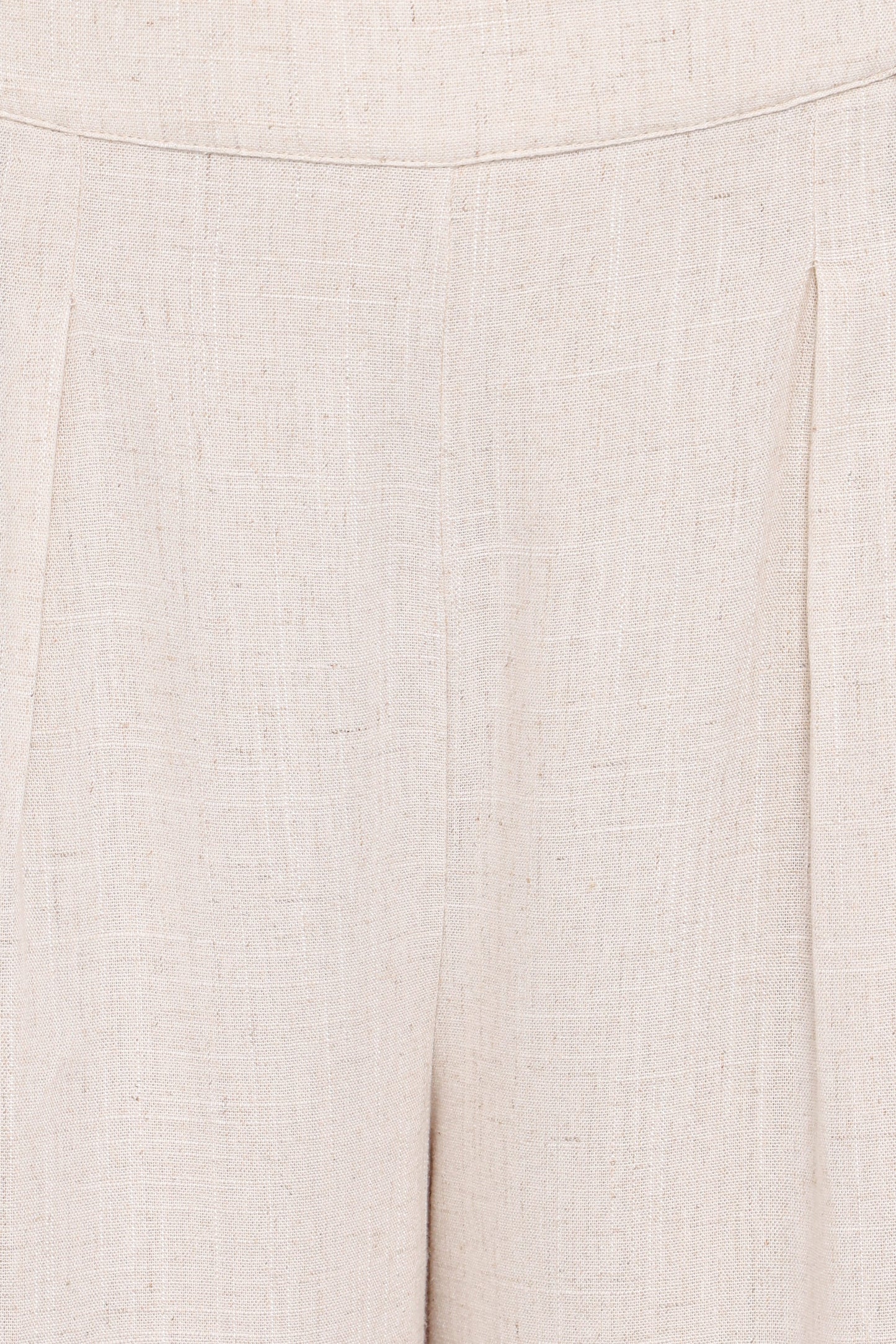 Arles Wide Leg Pants - Beige Lace