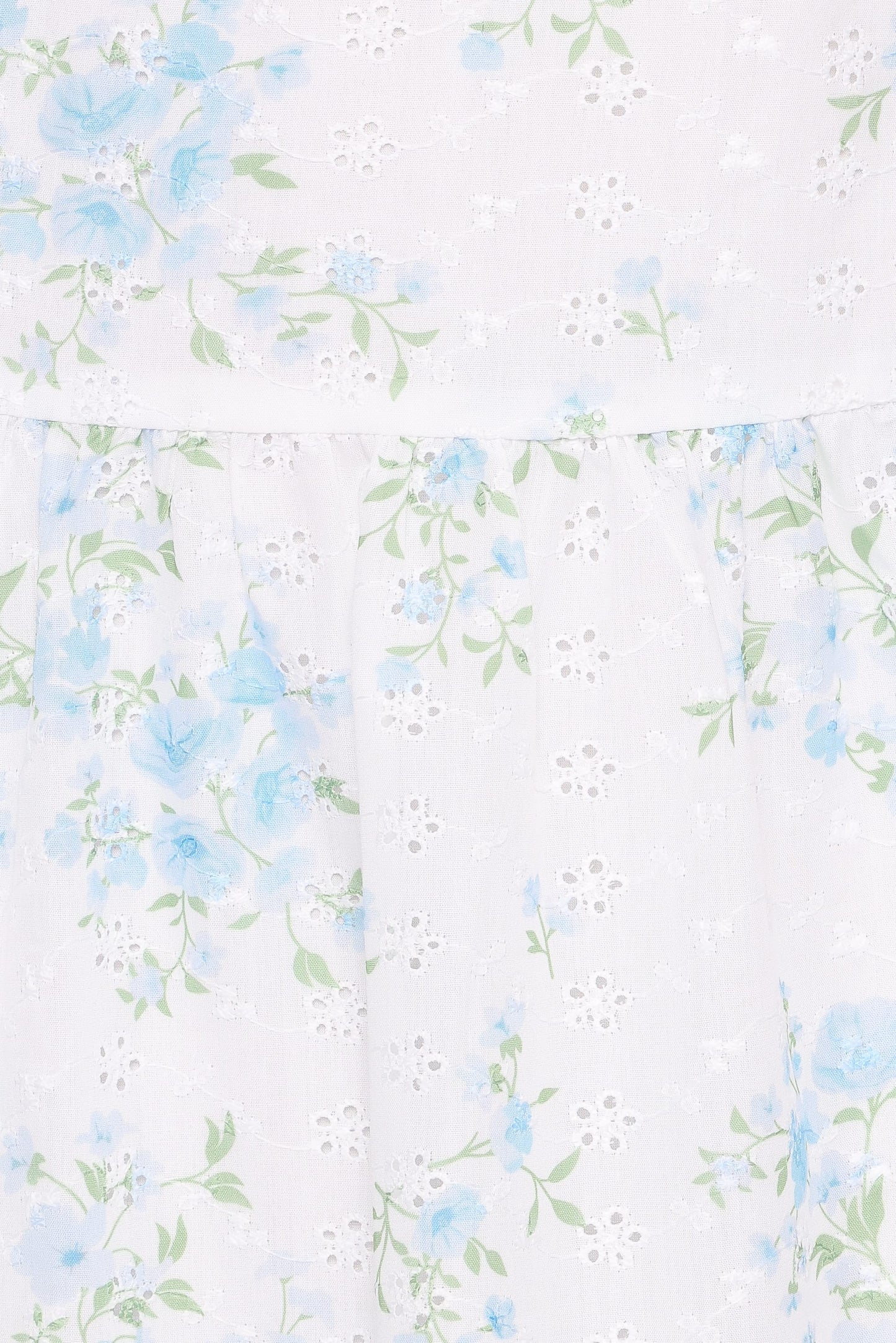 Botanique Midi Dress - Blue Floral