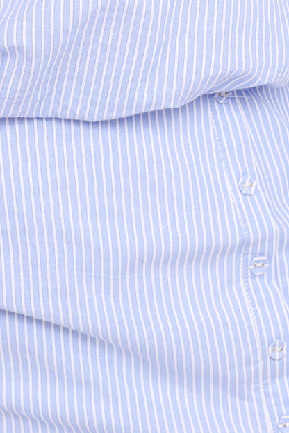 Broderick Midi Dress - Blue Stripe