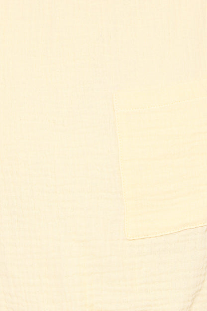 Brenna Cotton Jumpsuit - Baby Yellow