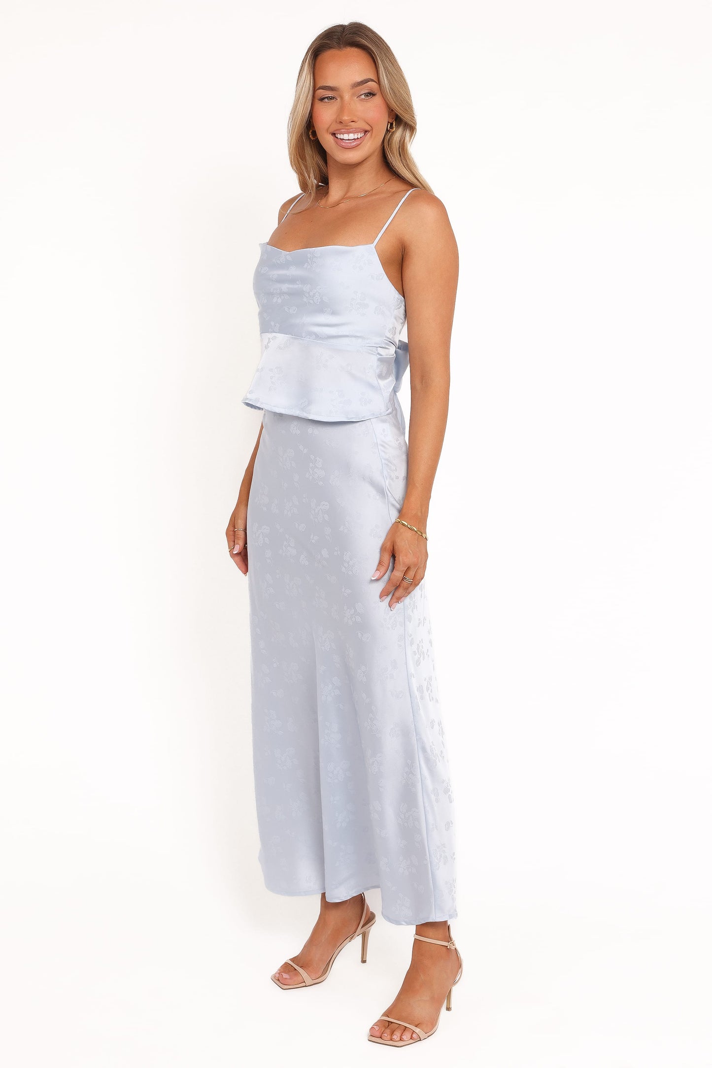 Belle Two Piece Set - Pale Blue
