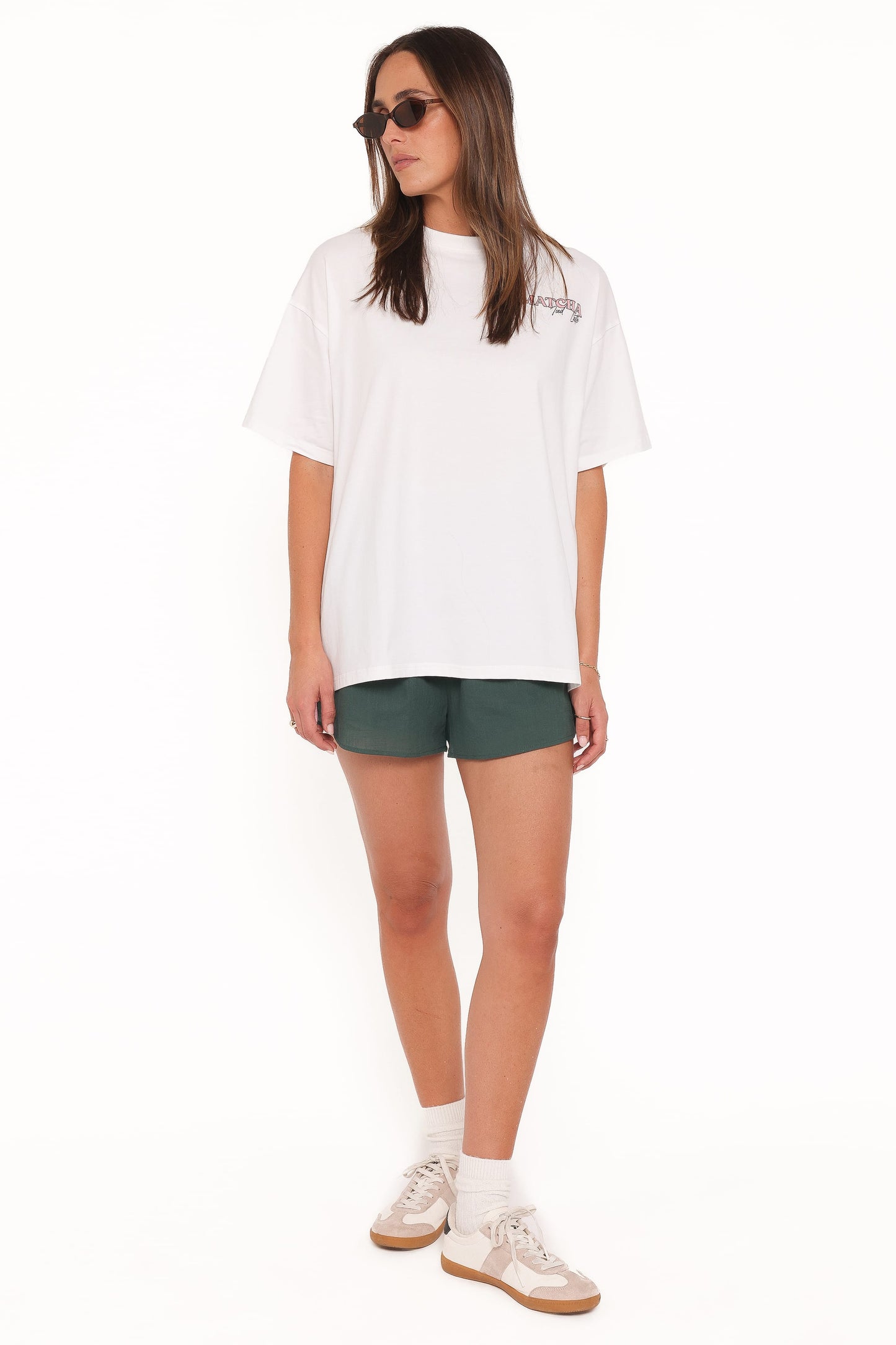 Billie Short Set - Green Matcha