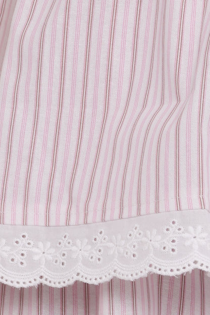 Bridie Short Set - Pink Stripe