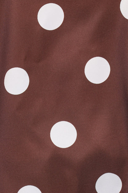 Brielle Polka Dot Set - Brown Polka Dot