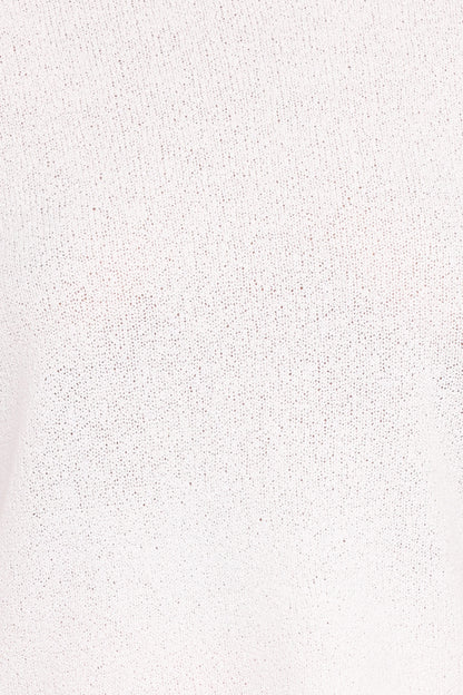 Ardena Boucle Knit Top - Cream