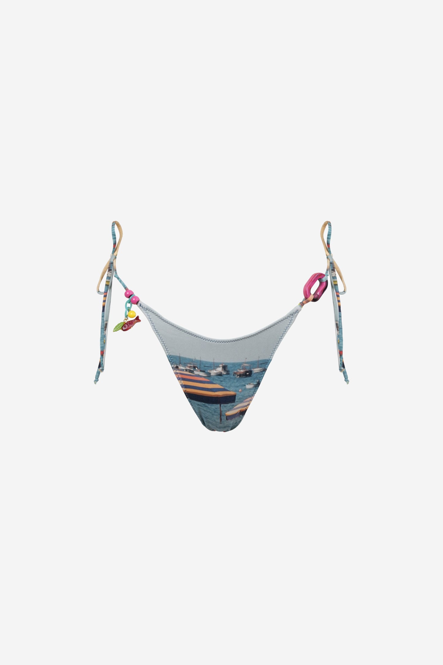 Vivi Charm Bottom — Striped Umbrella